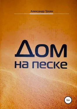 Александр Троян Дом на песке обложка книги