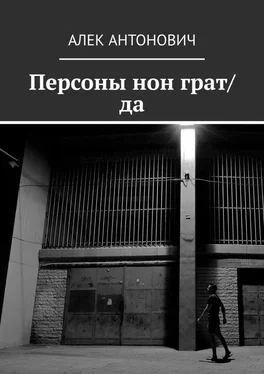 Алек Антонович Персоны нон грат/да обложка книги