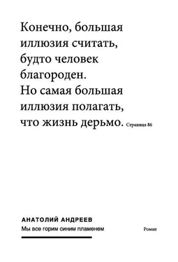 Анатолий Андреев Мы все горим синим пламенем обложка книги