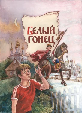 Евгений Санин Белый Гонец обложка книги