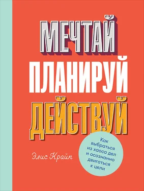 Элис Крайп Мечтай! Планируй! Действуй! обложка книги