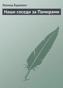 Леонид Будкевич Наши соседи за Памирами обложка книги