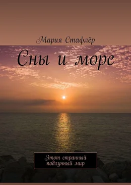 Мария Стафлёр Сны и море. Этот странный подлунный мир обложка книги