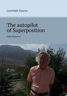 Zamirbek Osorov The autopilot of Superposition. Selected poems обложка книги