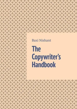 Baxi Nishant The Copywriter’s Handbook обложка книги
