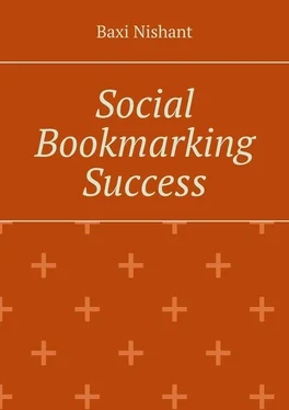 Baxi Nishant Social Bookmarking Success обложка книги