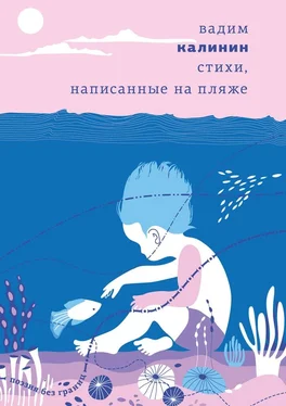 Вадим Калинин Стихи, написанные на пляже обложка книги