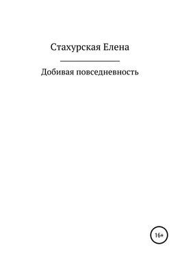 Елена Стахурская Добивая повседневность обложка книги