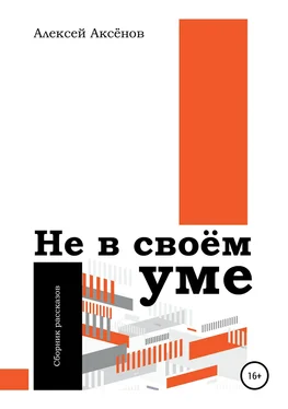 Алексей Аксёнов Не в своём уме. Сборник рассказов обложка книги