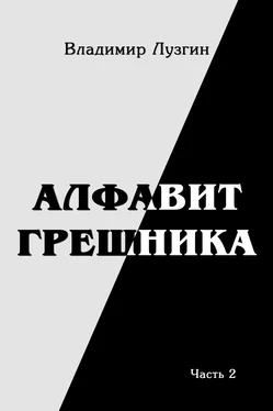 Владимир Лузгин Алфавит грешника. Часть 2. Было Не было Могло обложка книги