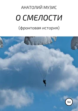 Анатолий Музис О смелости (фронтовая история) обложка книги