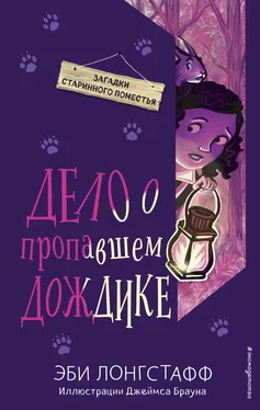 Эби Лонгстафф Дело о пропавшем Дождике обложка книги