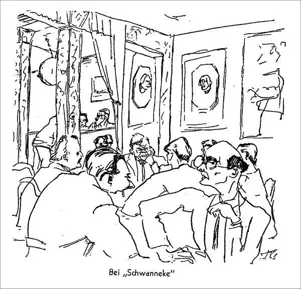 At Schwanneckes Although the noise of the chattering clientele is much more - фото 31