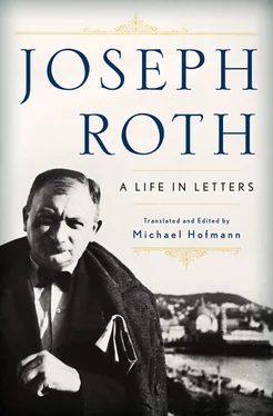 Joseph Roth Joseph Roth: A Life in Letters обложка книги