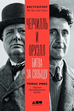 Томас Рикс Черчилль и Оруэлл обложка книги