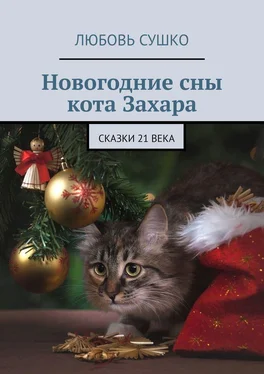 Любовь Сушко Новогодние сны кота Захара. Сказки 21 века обложка книги
