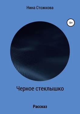 Нина Стожкова Черное стеклышко обложка книги