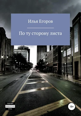 Илья Егоров По ту сторону листа обложка книги