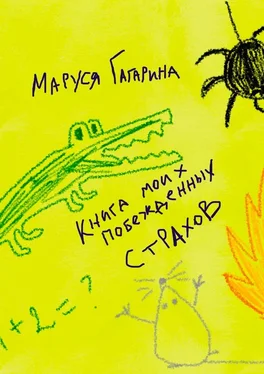 Маруся Гагарина Книга моих побежденных страхов. Зажмурься, улыбнись – и ты снова в детстве! обложка книги