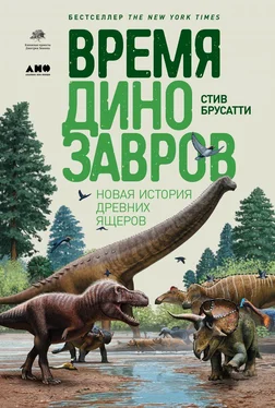 Стив Брусатти Время динозавров обложка книги