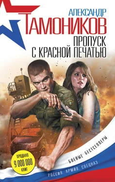 Александр Тамоников Пропуск с красной печатью обложка книги