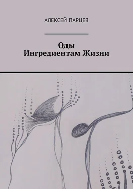 Алексей Парцев Оды Ингредиентам Жизни обложка книги