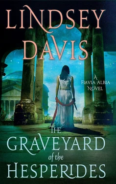 Lindsey Davis Graveyard of the Hesperides обложка книги