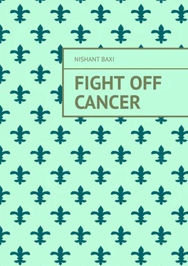 Nishant Baxi Fight Off Cancer обложка книги