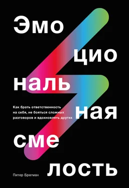 Питер Брегман Эмоциональная смелость обложка книги