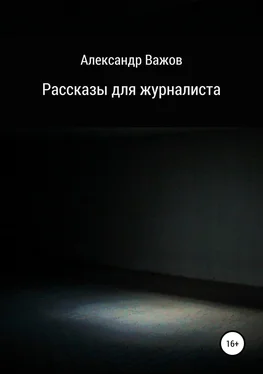 Александр Важов Рассказы для журналиста обложка книги