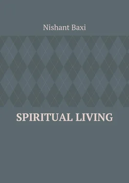 Nishant Baxi Spiritual Living обложка книги