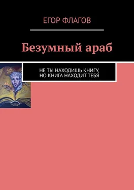 Егор Флагов Безумный араб обложка книги