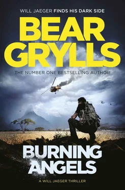 Bear Grylls Burning Angels обложка книги