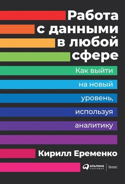 Кирилл Еременко Работа с данными в любой сфере обложка книги