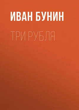 Иван Бунин Три рубля обложка книги