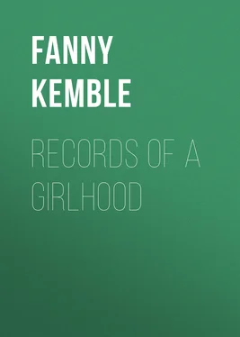 Fanny Kemble Records of a Girlhood обложка книги