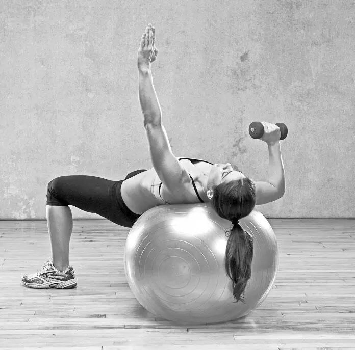 Жим на трицепс tricep press Мышцы трицепсы Исходное - фото 68