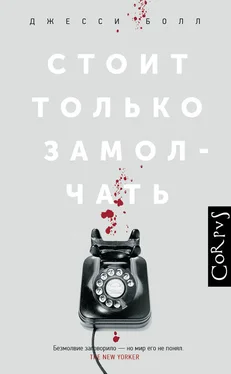 Джесси Болл Стоит только замолчать обложка книги