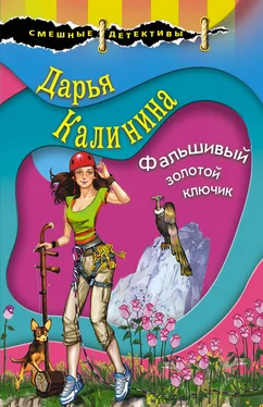 Дарья Калинина Фальшивый золотой ключик обложка книги