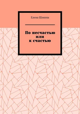 Елена Шляппа По несчастью или к счастью обложка книги