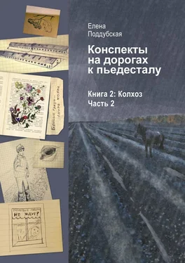 Елена Поддубская Конспекты на дорогах к пьедесталу. Книга 2: Колхоз. Часть 2 обложка книги