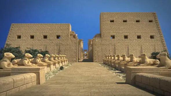 Świątynia w Karnaku Główne państwowe sanktuarium Nowego Królestwa Okolice - фото 1