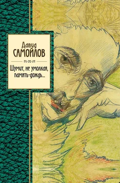 Давид Самойлов Шумит, не умолкая, память-дождь… обложка книги