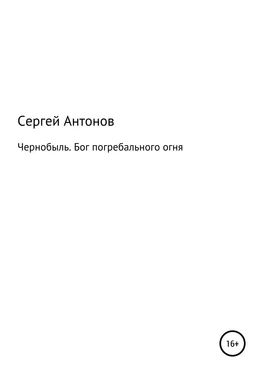 Сергей Антонов Чернобыль. Бог погребального огня обложка книги