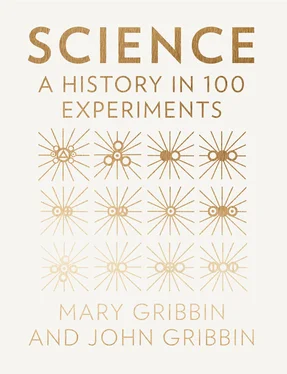 Mary Gribbin Science: A History in 100 Experiments обложка книги