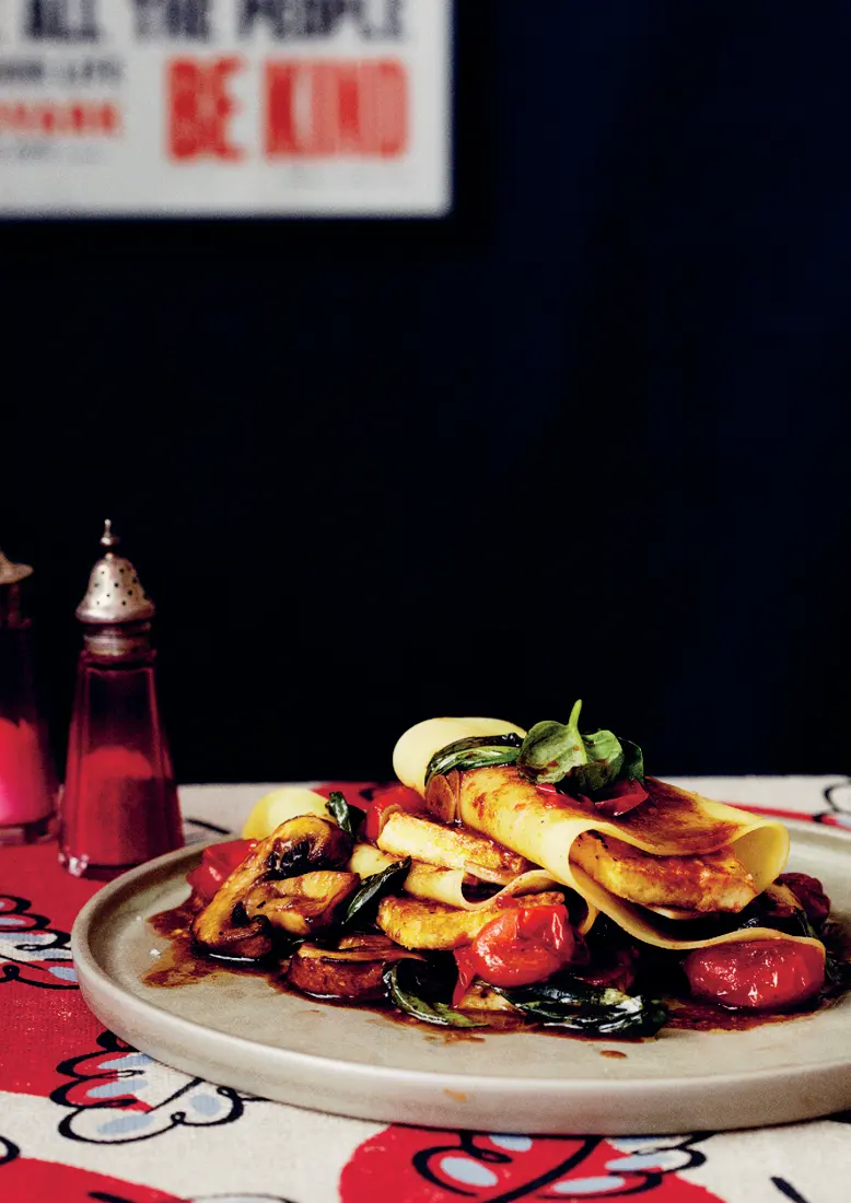 Chickpeagarbanzo bean mushroom burgers with tahini sauce Hearty and not at - фото 14