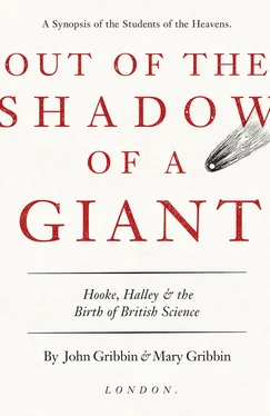 Mary Gribbin Out of the Shadow of a Giant: How Newton Stood on the Shoulders of Hooke and Halley обложка книги