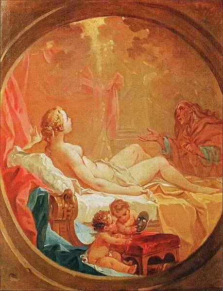 Франсуа Буше 17031770 Даная XVIII век Холст масло 415x325 Французский - фото 9