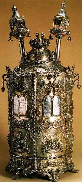 Морис Майер 18601870 Футляр для Торы и навершия Около 1870 Серебро - фото 61