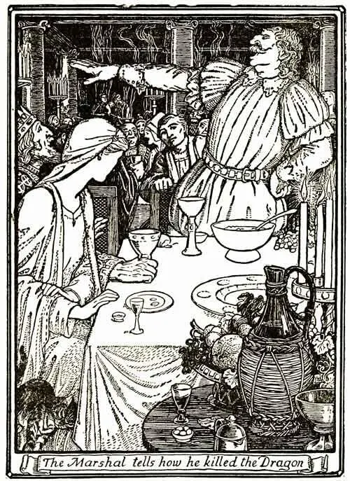 That night George went up to the kings castle and took his place at the table - фото 4